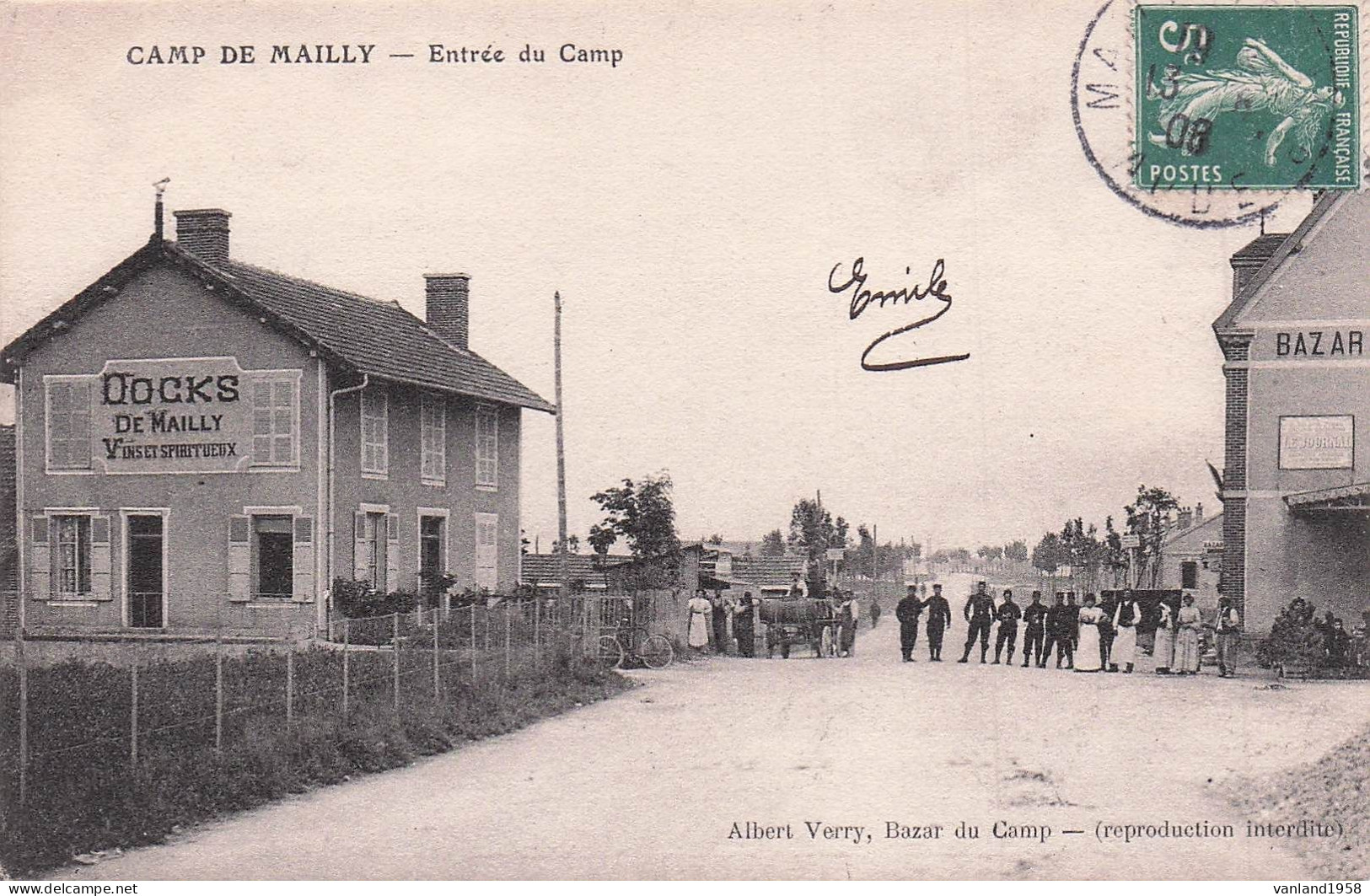 CAMP De MAILLY-entrée Du Camp - Mailly-le-Camp