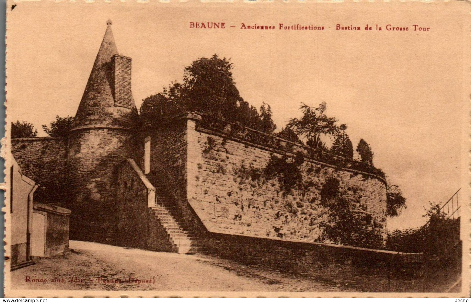 N°1211 W -cpa Beaune -anciennes Forteresses- - Beaune