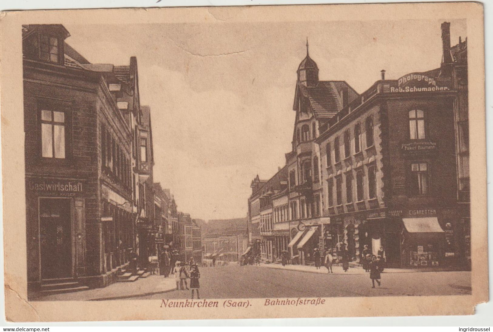 IR : Allemagne : NEUNKIRCHEN :  Bahnhofsrabe - Andere & Zonder Classificatie