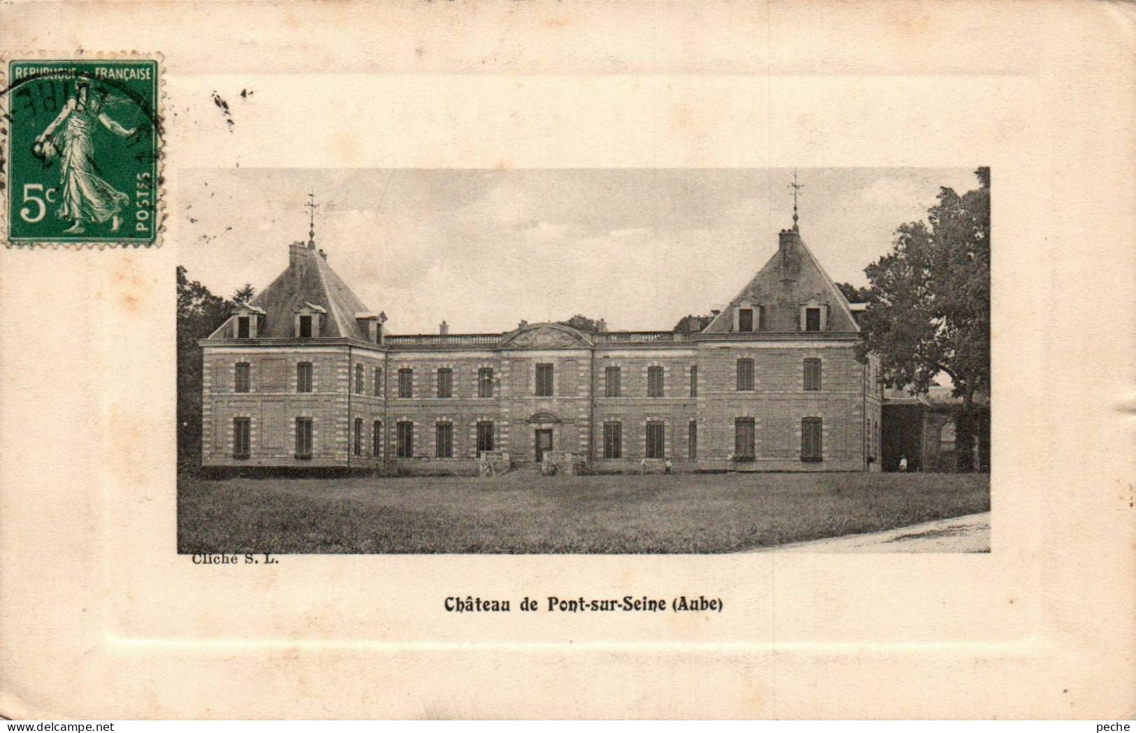 N°1212 W -cpa Château De Pont Sur Seine - Other & Unclassified
