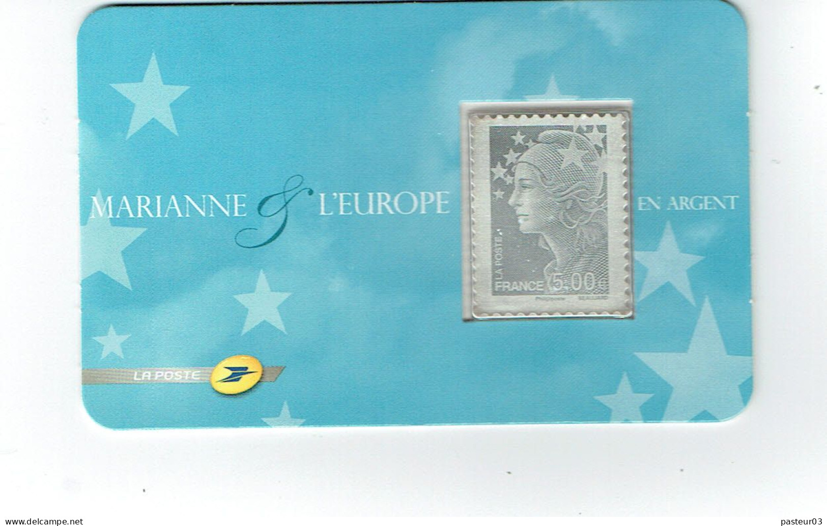4242 Marianne De Beaujard Argent 5 € - Unused Stamps