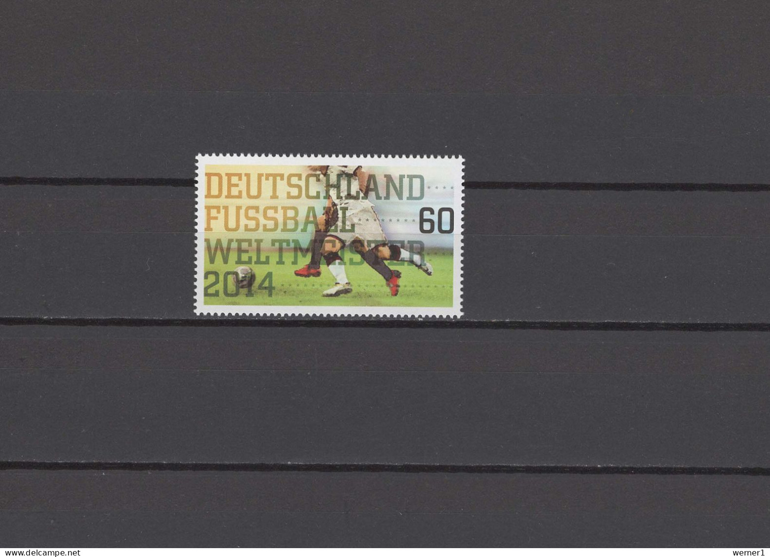 Germany 2014 Football Soccer World Cup Stamp MNH - 2014 – Brasilien