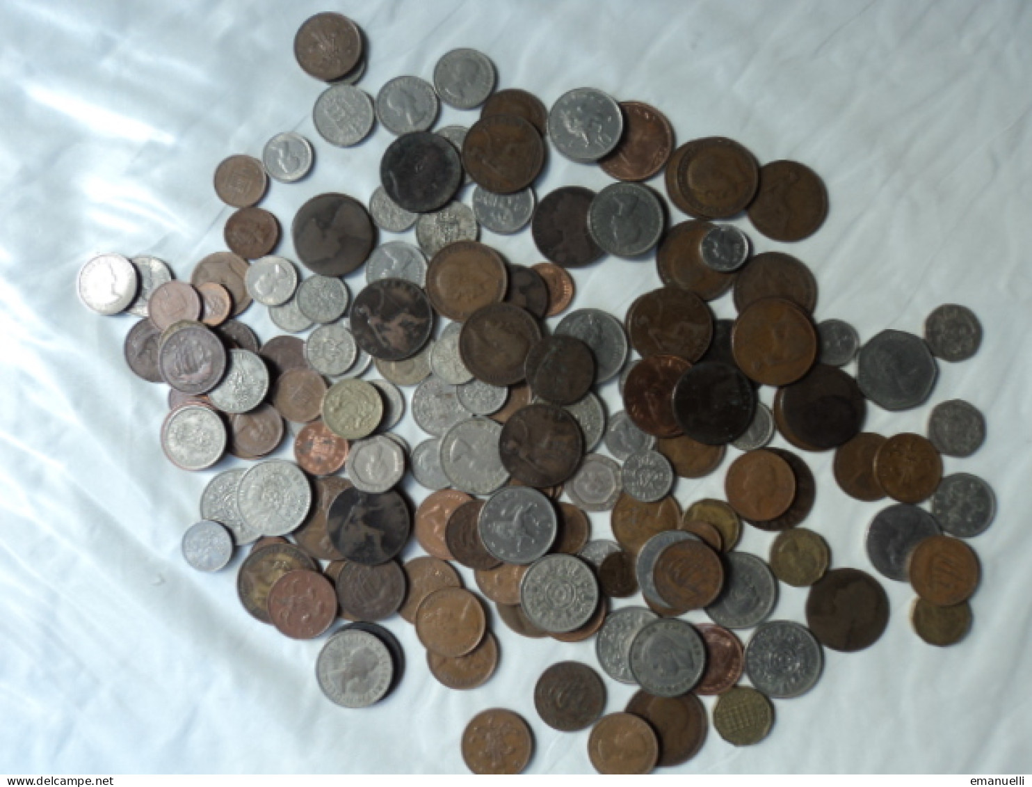 LOT DE 156 MONNAIES DU ROYAUME UNI * - Lots & Kiloware - Coins