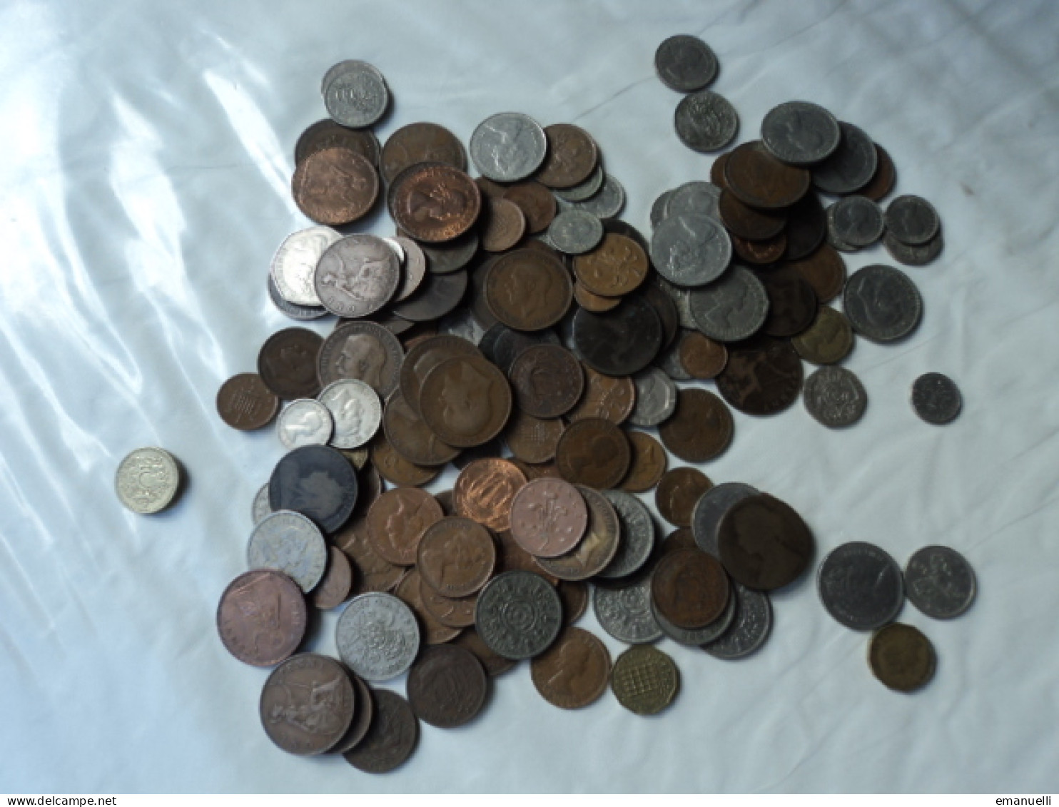 LOT DE 156 MONNAIES DU ROYAUME UNI * - Lots & Kiloware - Coins