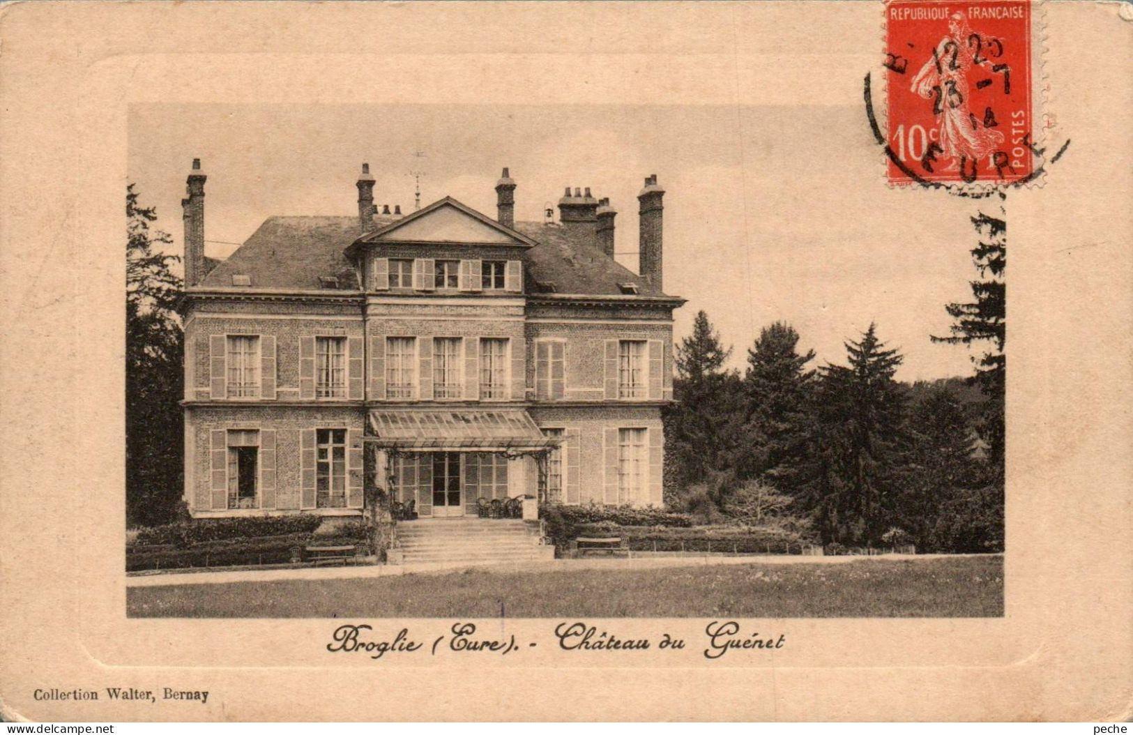 N°1215 W -cpa Château Du Guénet- - Autres & Non Classés