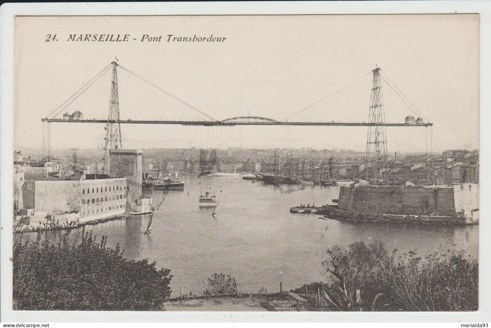 MARSEILLE - BOUCHES DU RHONE - PONT TRANSBORDEUR - Joliette