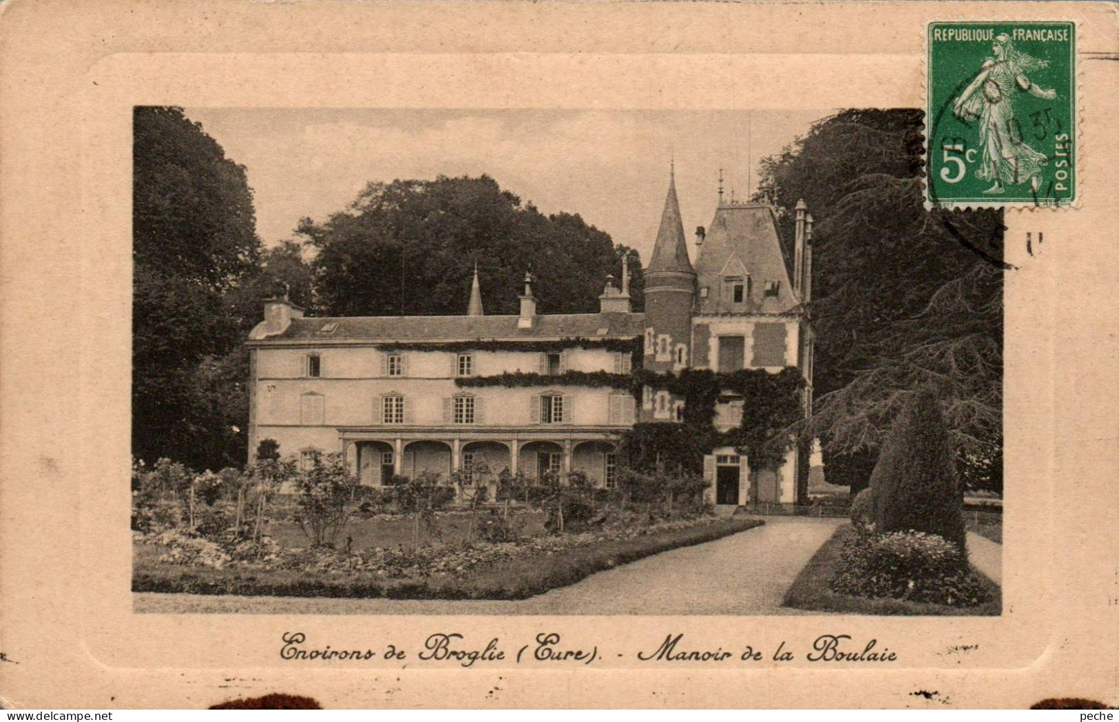 N°1216 W -cpa Château De La Boulais - Otros & Sin Clasificación