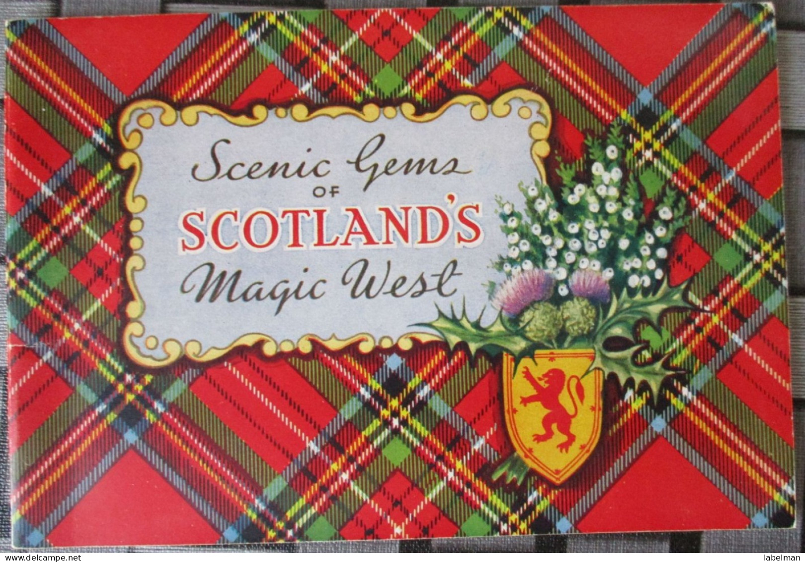 SCOTLAND MAGIC WEST LOT FOLDER BROCHURE KARTE POSTKARTE POSTCARD ANSICHTSKARTE CARTE POSTALE CARTOLINA CARD - Otros & Sin Clasificación