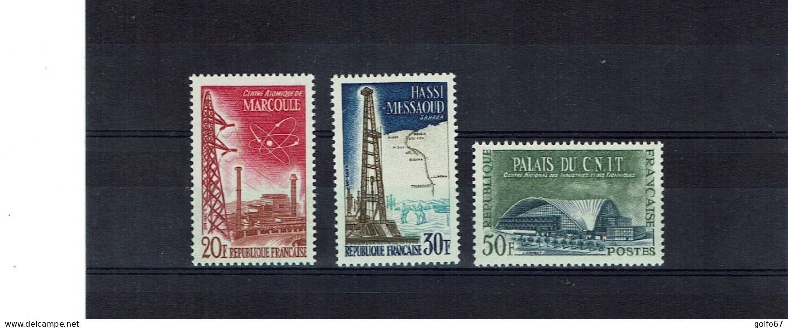 FRANCE 1959 Y&T N° 1204 - 1205 - 1206 NEUF** (141174) - Ongebruikt