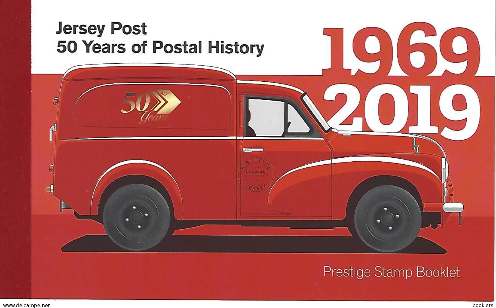 JERSEY, 2019, Booklet 82, Jersey Post, 50 Years Of Postal History - Jersey