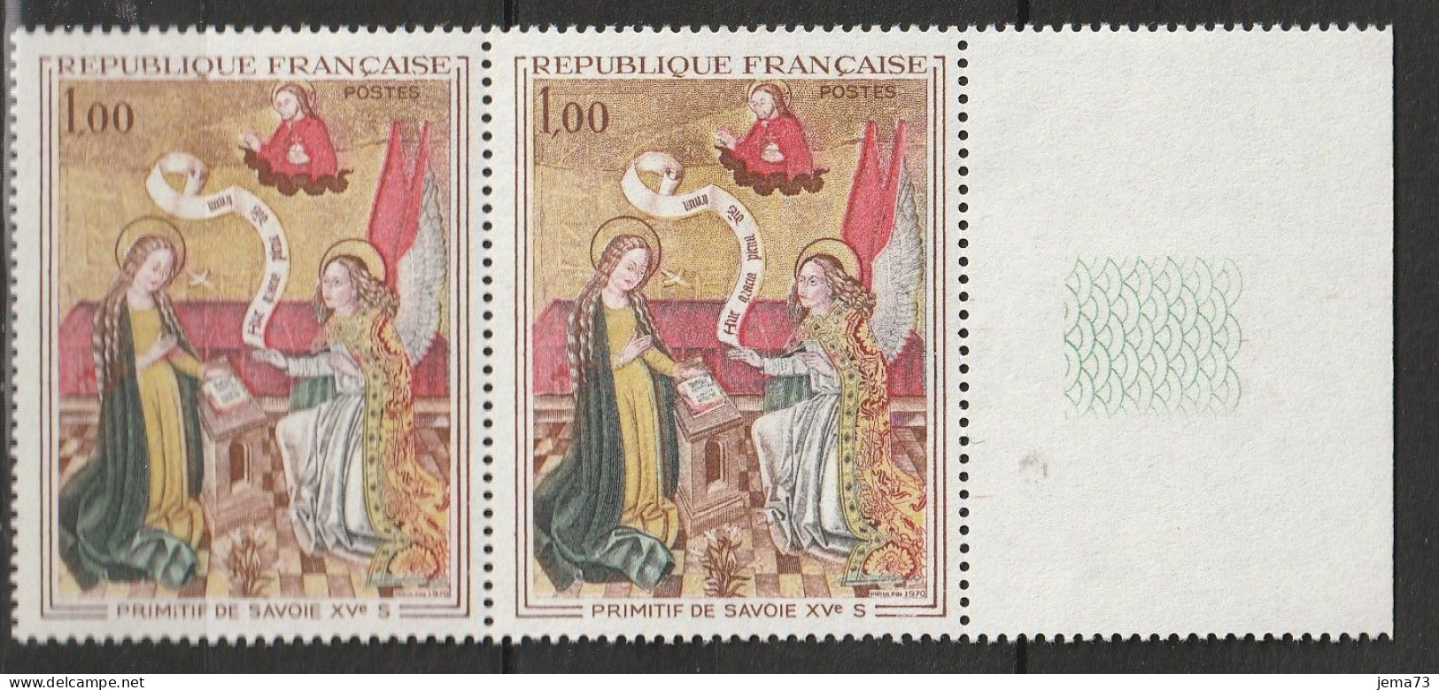 N° 1640 Oeuvres D'Art Primitif De Savoie Belle Paire De 2 Timbres Neuf - Neufs