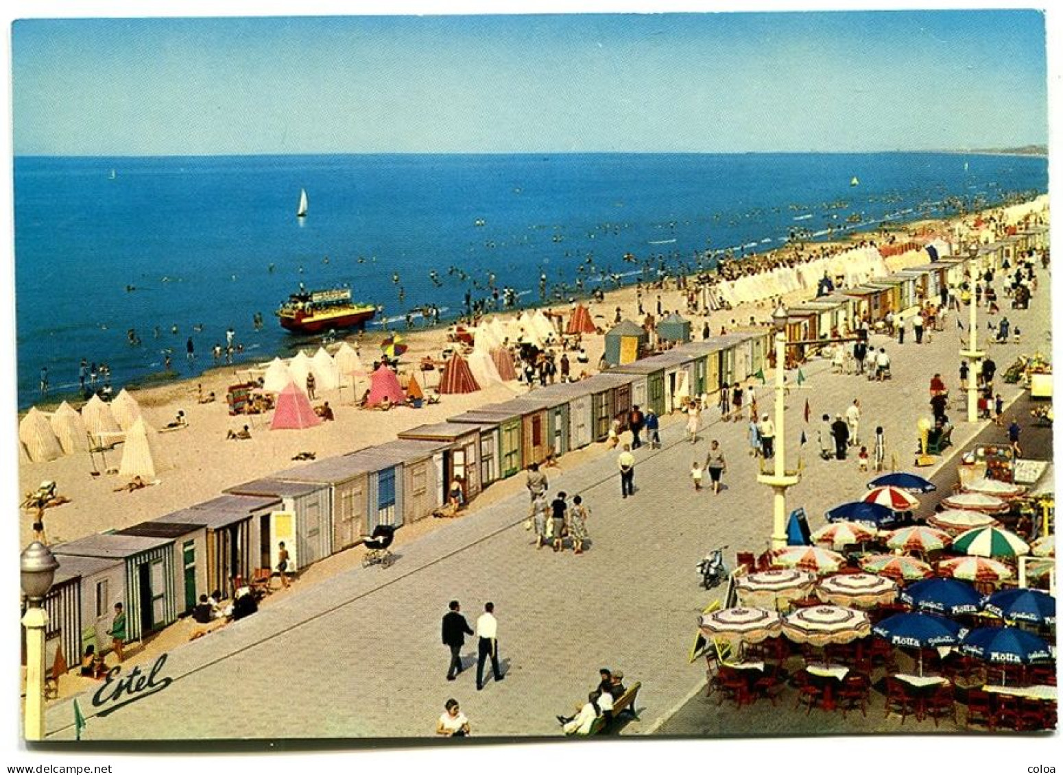 MALO LES BAINS La Digue-promenade Et La Plage - Malo Les Bains