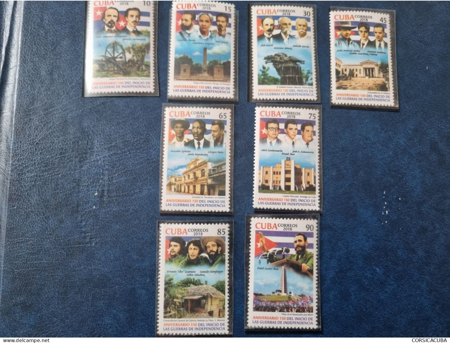 CUBA  NEUF  2018   INICIO  GUERRA  DE  INDEPENDENCIA  //  PARFAIT  ETAT  //  1er  CHOIX  // - Unused Stamps