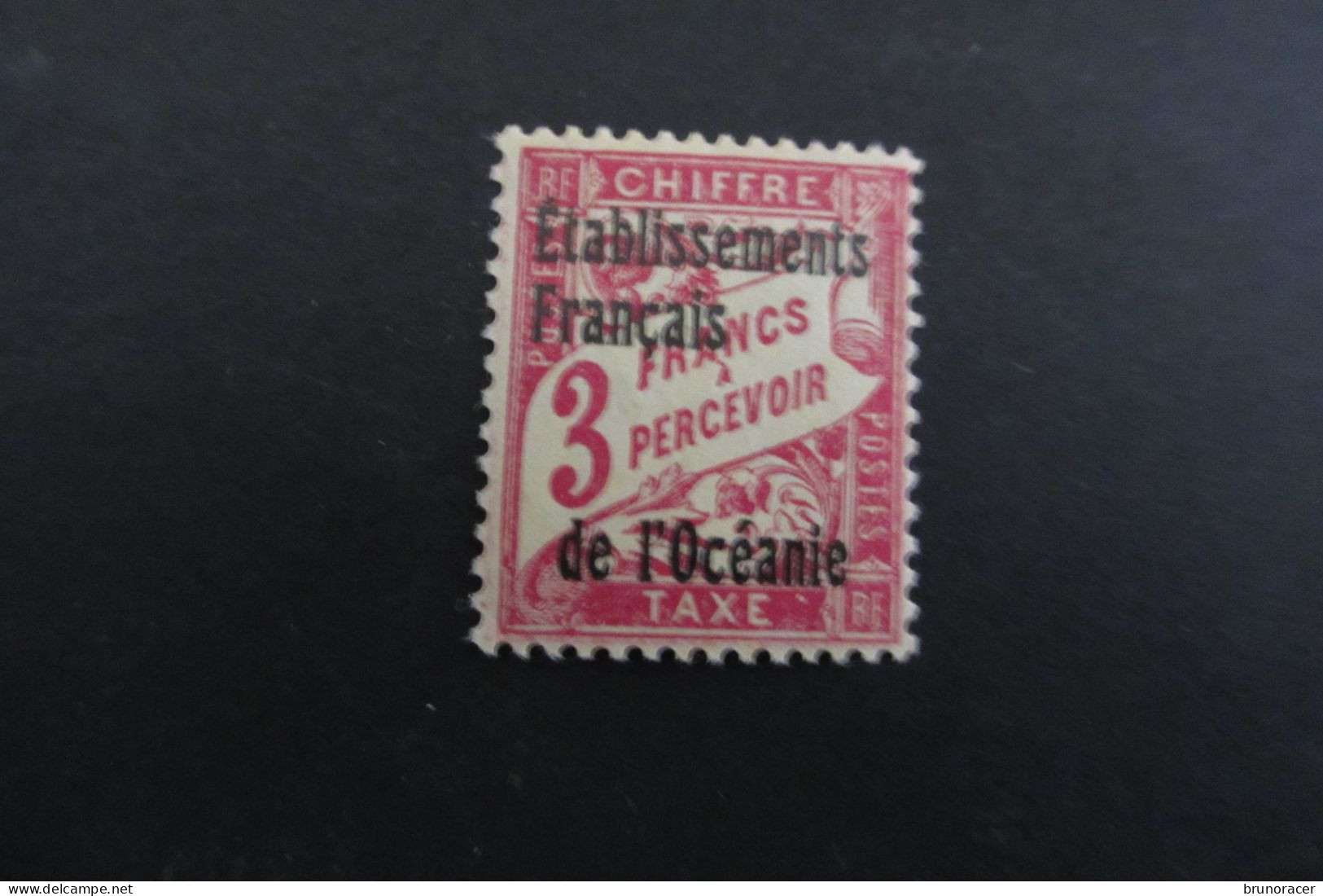 OCEANIE TAXES N°9 NEUF* TB COTE 18 EUROS VOIR SCANS - Timbres-taxe