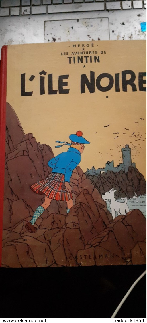 L'ile Noire HERGE Casterman 1958 - Hergé