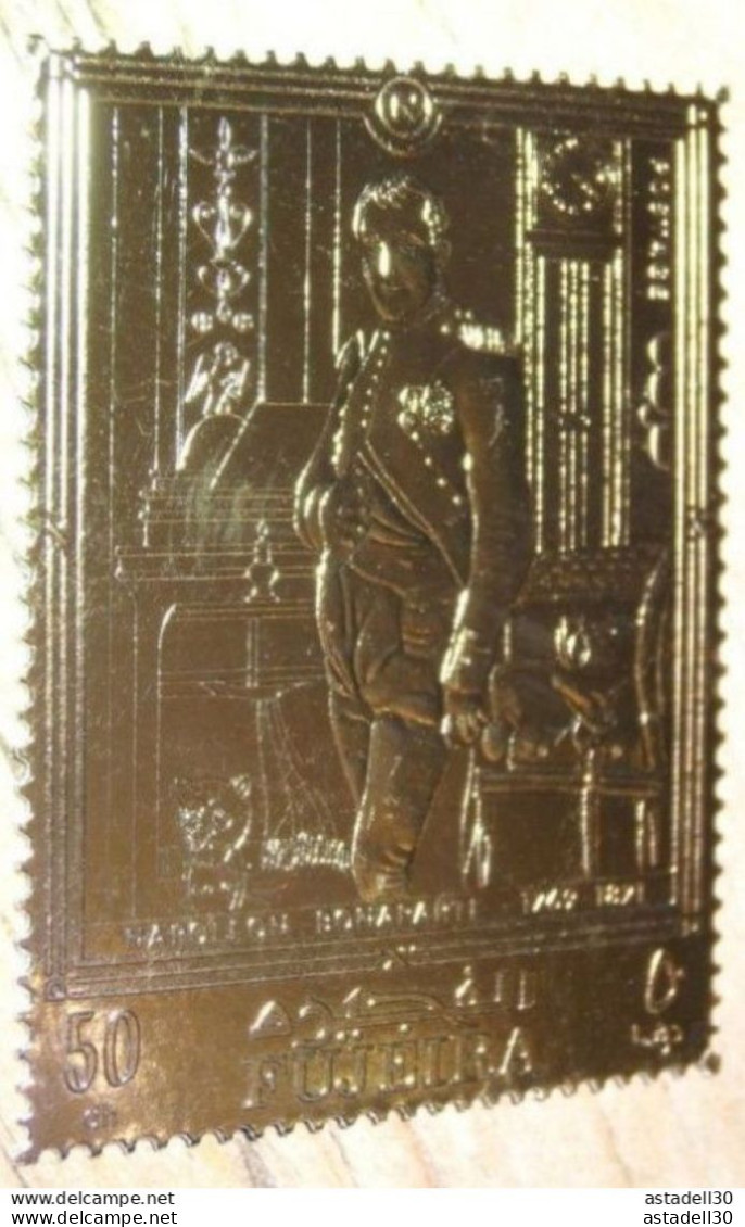 FUJEIRA 198X MNH - " NAPOLEON " - 1 VAL OR / GOLD ............... CL2-3-4a - Fujeira