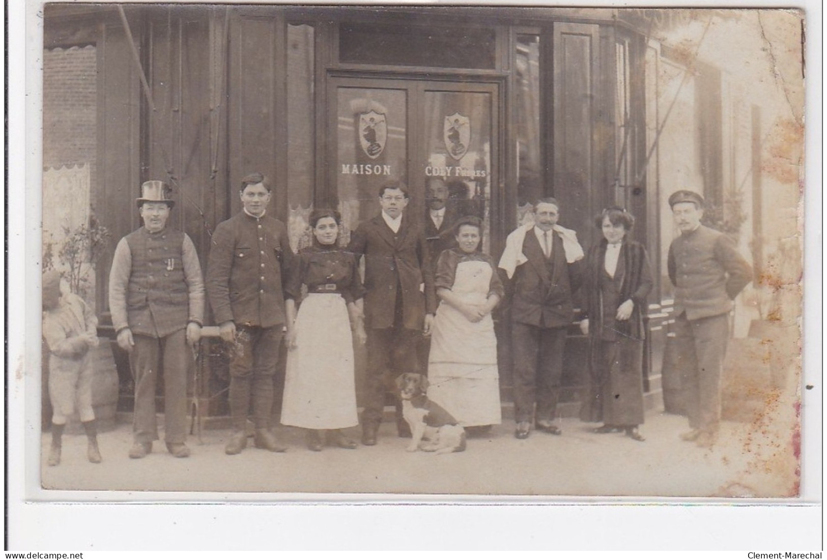 LEVALLOIS-PERRET : 78 Rue Baudin, Maison Coly Frere - état - Levallois Perret