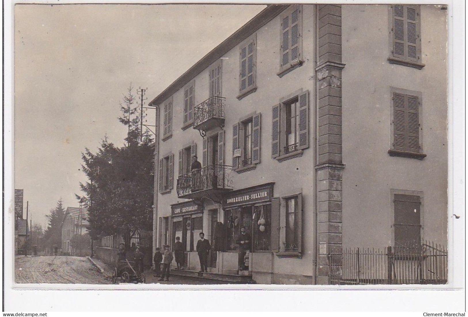 GIROMAGNY : Route D'auxelles, Cafe Restaurant, Bourrelier, Sellier - Très Bon état - Giromagny