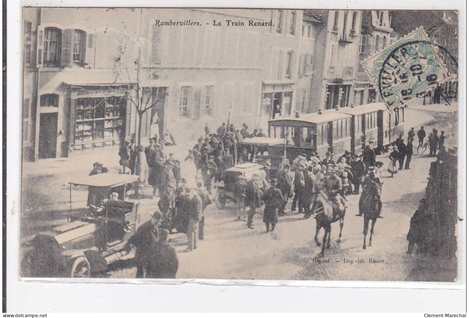 RAMBERVILLERS : Le Train Renard - Très Bon état - Rambervillers