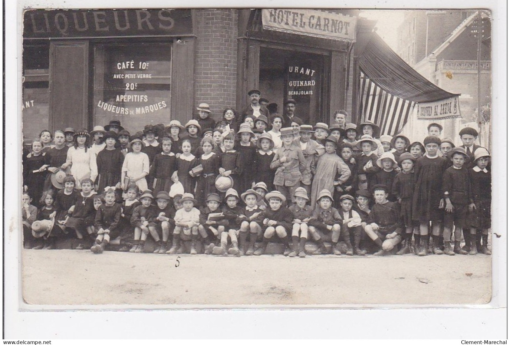 ALBERT : Rue Carnot, Hôtel Carnot, Liqueurs - Très Bon état - Albert