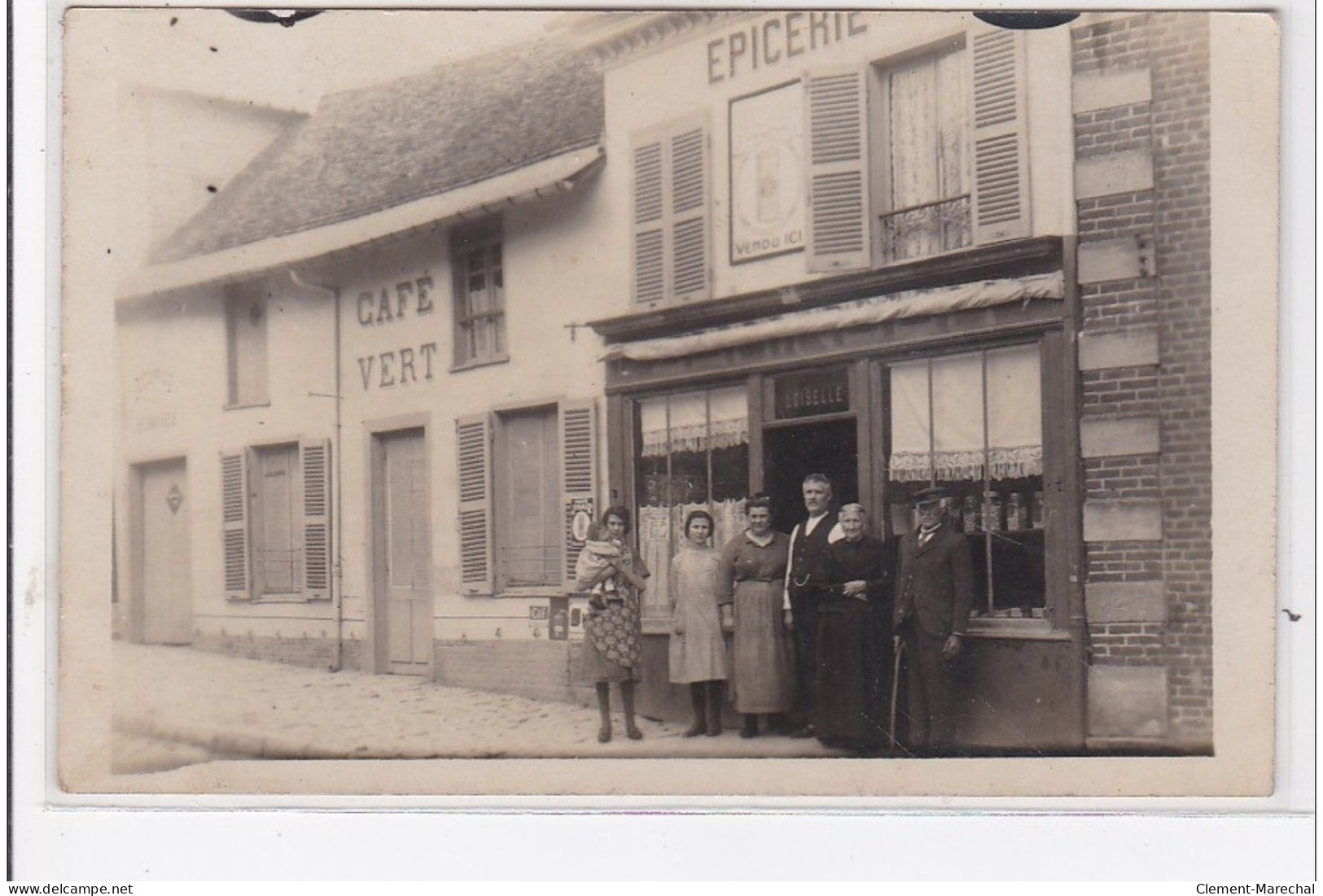 CHAULNES? : Café Vert, épicerie Loiselle - Très Bon état - Chaulnes