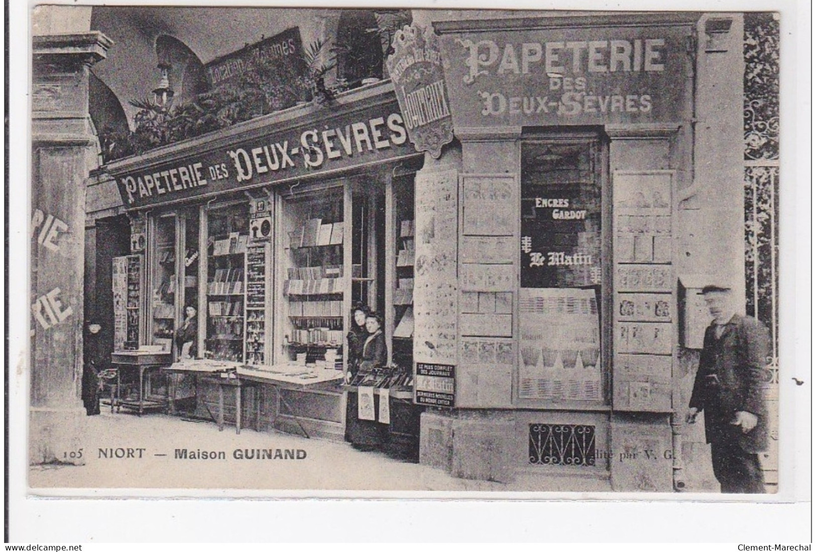 NIORT : Maison Guinand, Papeterie Des Deux-sevres - Très Bon état - Niort