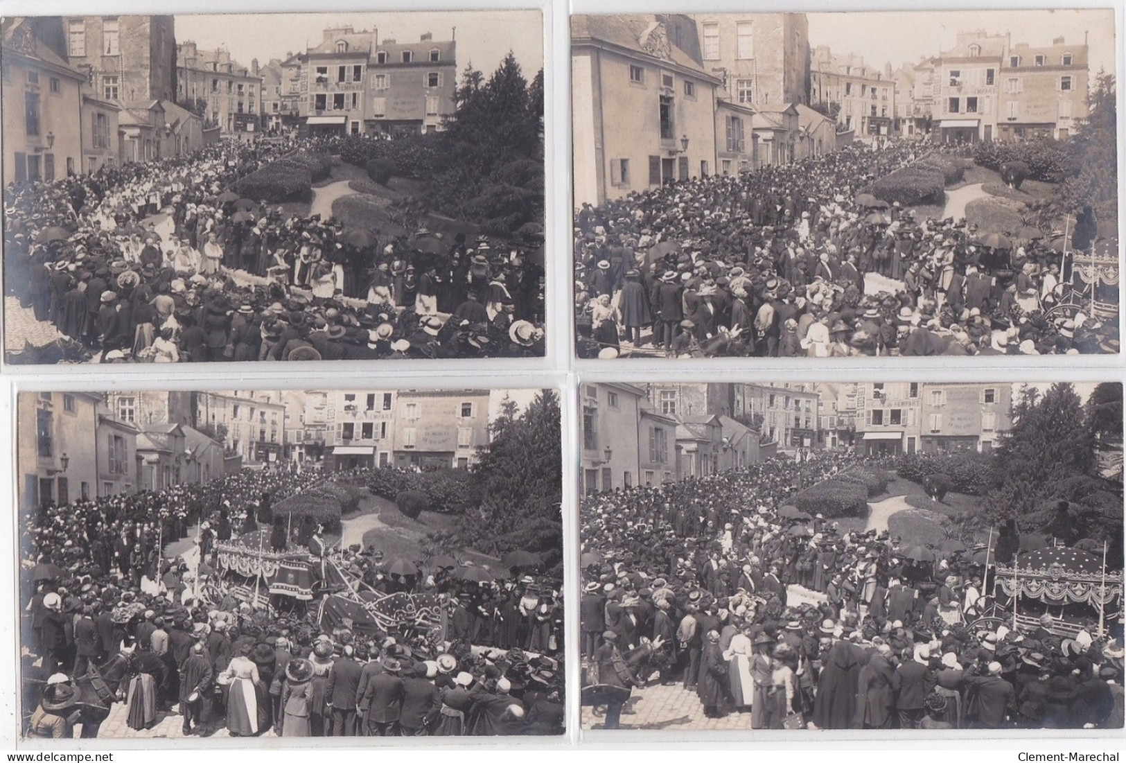 LE MANS : 4 CPA, Carte Photo D'un Enterrement - Très Bon état - Le Mans