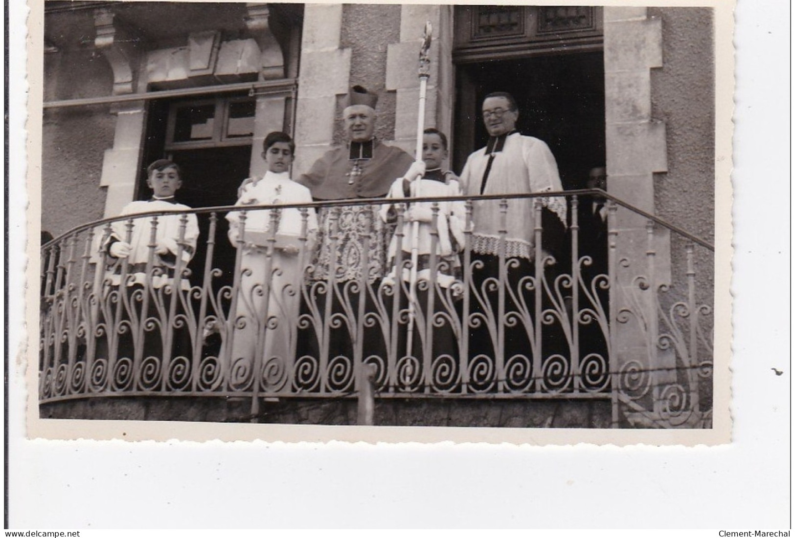 HENDAYE : bénédiction de l'église Ste anne par S.E.Mgr. Haubout eveque de bayonne 7 aout 1938 (13 CPA) - très bon état