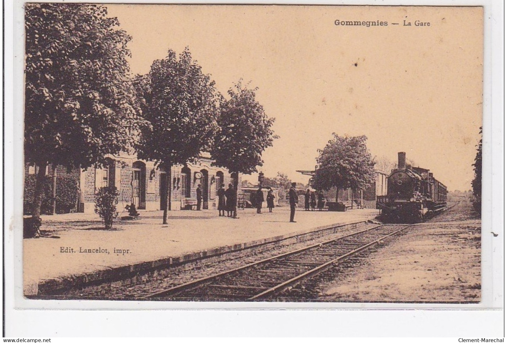 GOMMEGNIES : La Gare - Très Bon état - Otros & Sin Clasificación