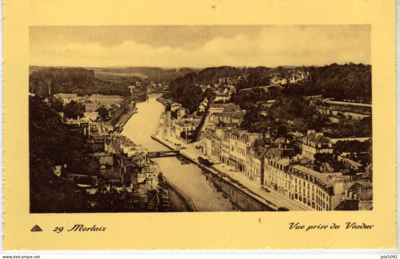 29 / MORLAIX - Vue Prise Du Viaduc - Morlaix