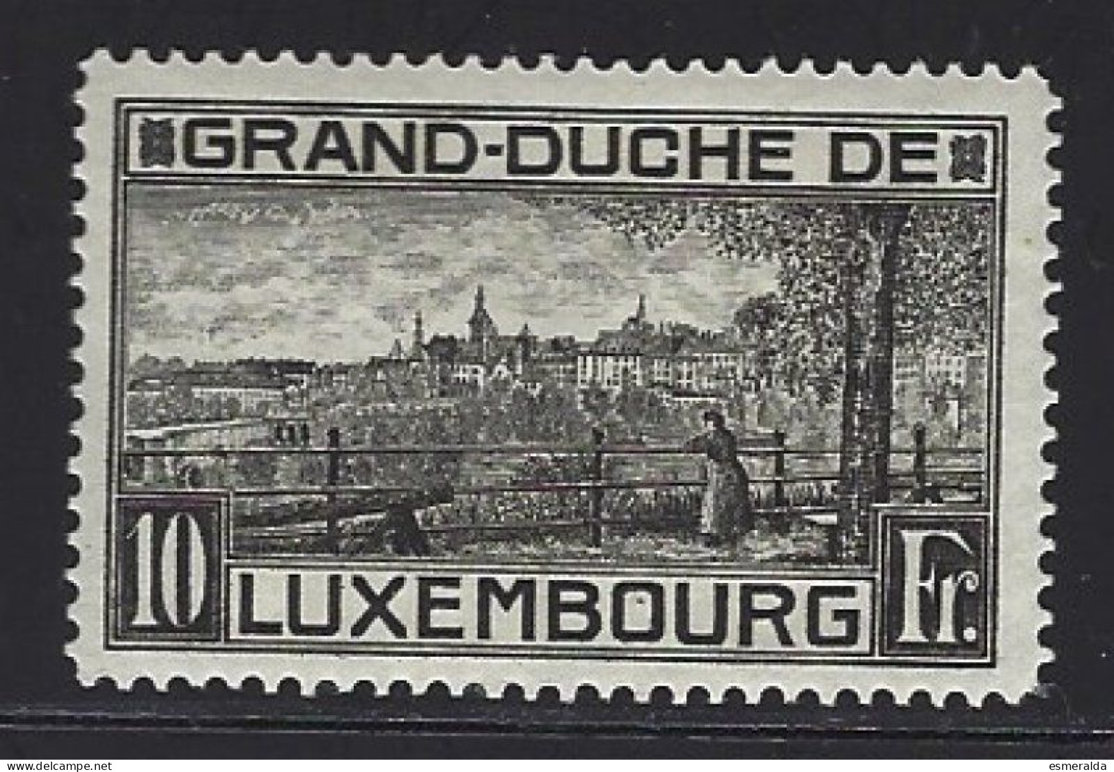 Yv 141 Vue De Luxembourg  **/mnh - Ungebraucht