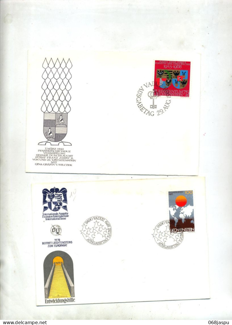 Lot 6 Lettre Fdc à Voir - FDC