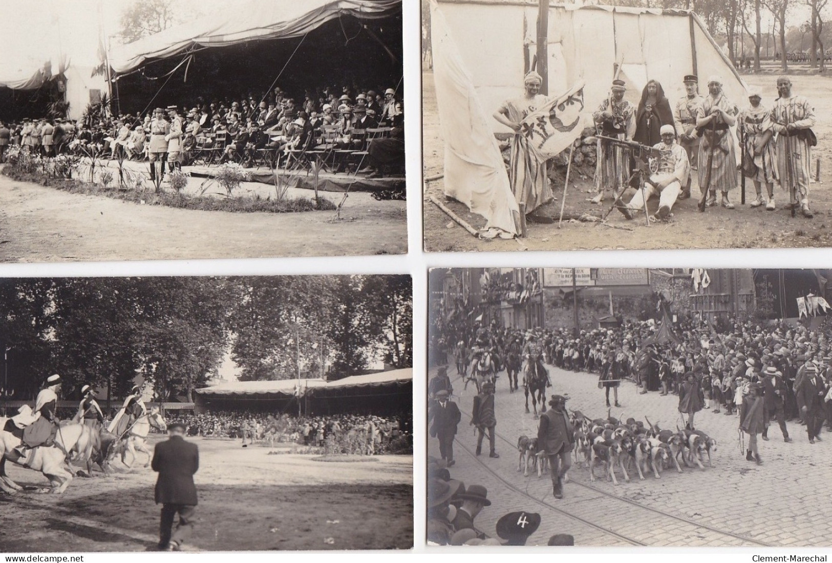 TOURS : Lot De 24 Cartes Photos, Fete Jeanne D'arc - Très Bon état - Tours