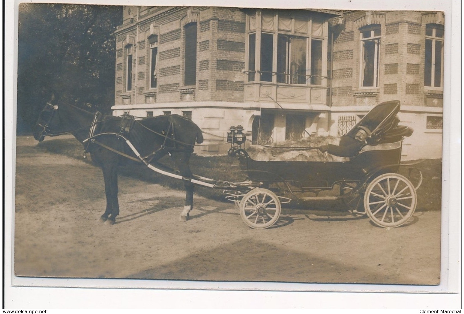 BERCK : Homme Malade Et Son Attelage - Tres Bon Etat - Berck