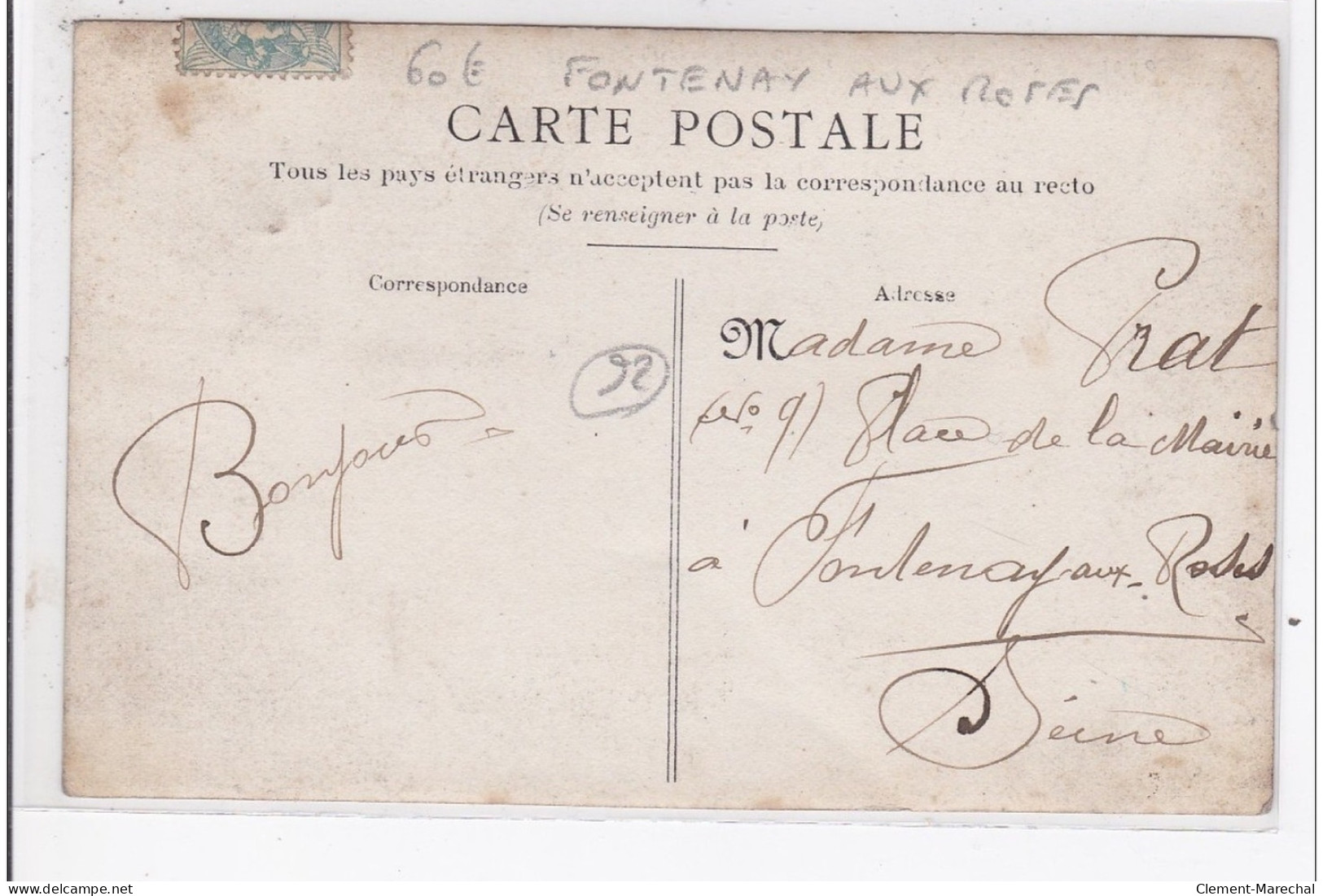 FONTENAY-aux-ROSES : 23 Aout 1905 - Tres Bon Etat - Other & Unclassified