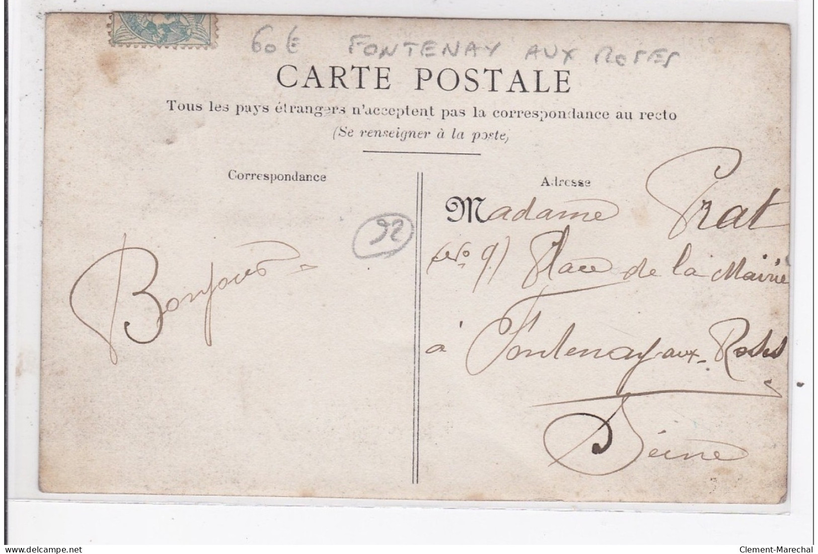 FONTENAY-aux-ROSES : 23 Aout 1905 - Tres Bon Etat - Andere & Zonder Classificatie