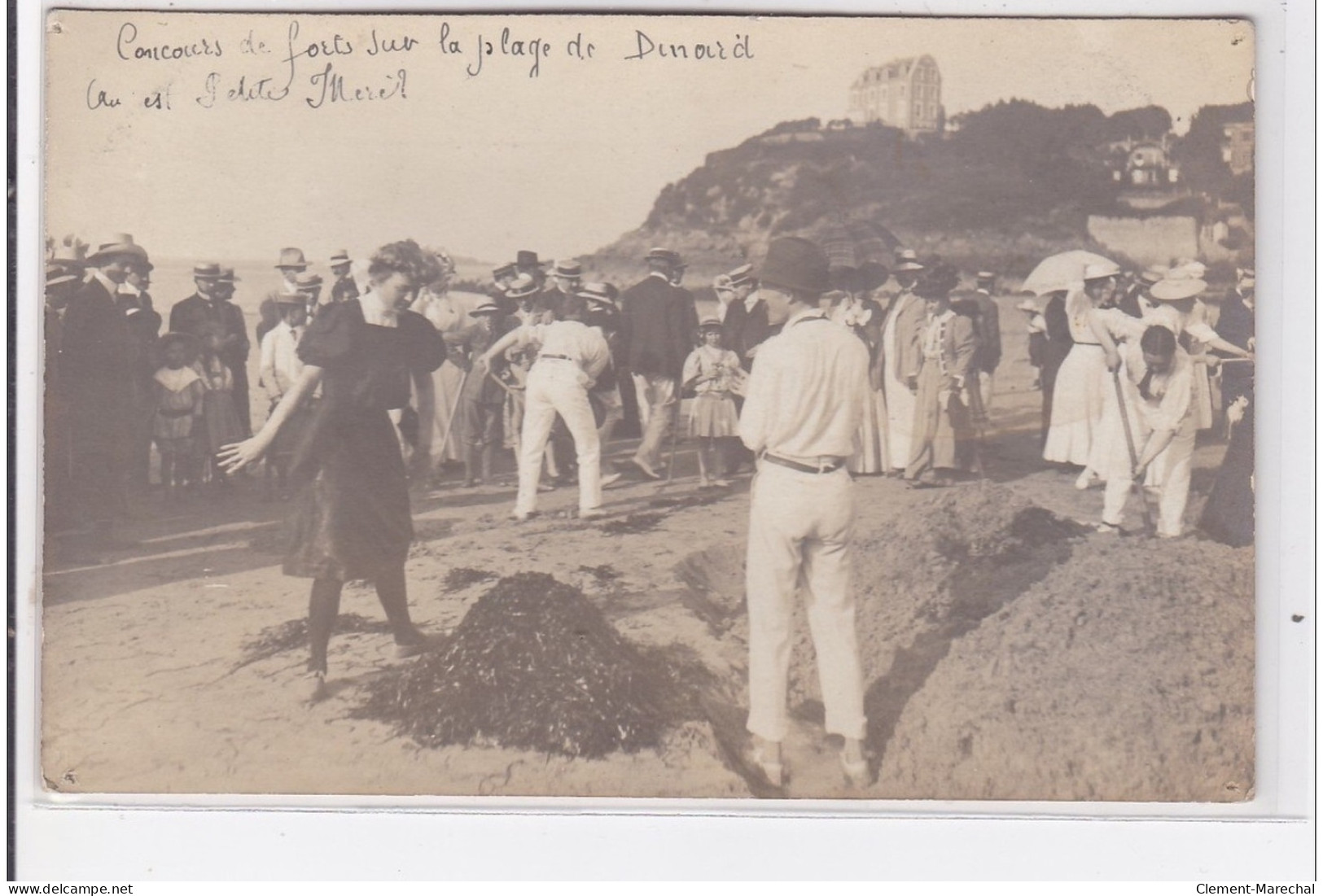 DINARD : Concours De Forts Sur La Plage - Tres Bon Etat - Dinard