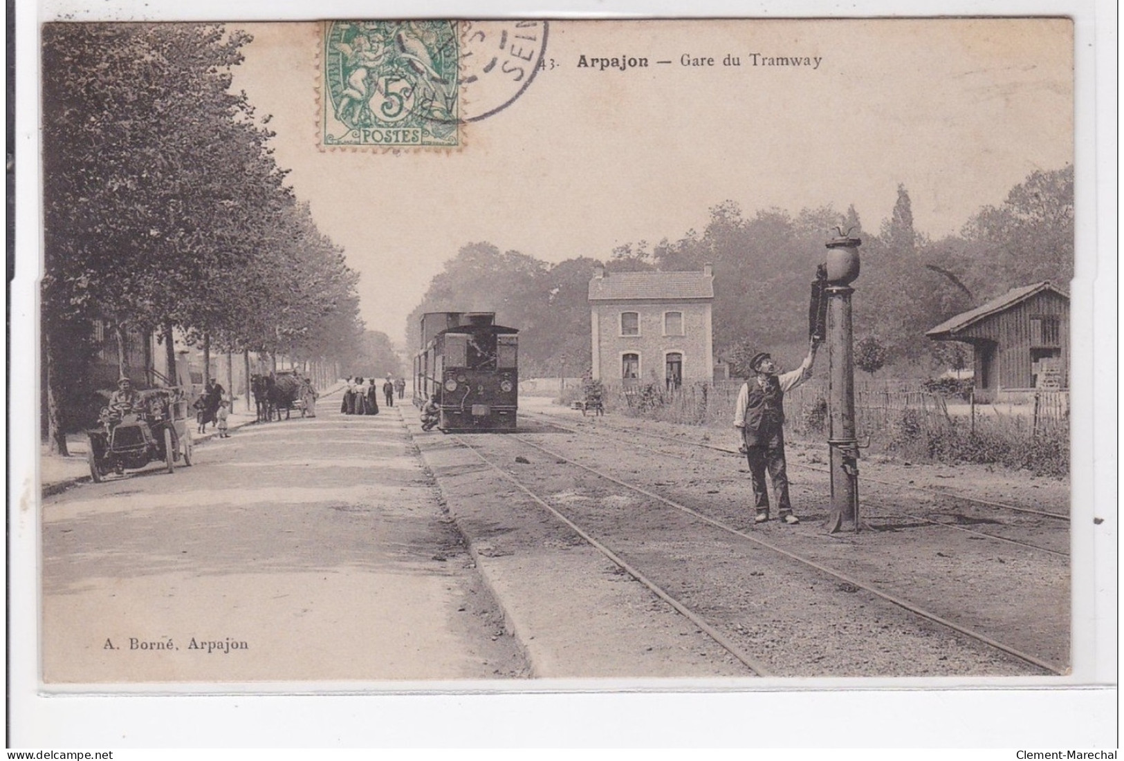 ARPAJON : Gare Du Tramway - Tres Bon Etat - Arpajon