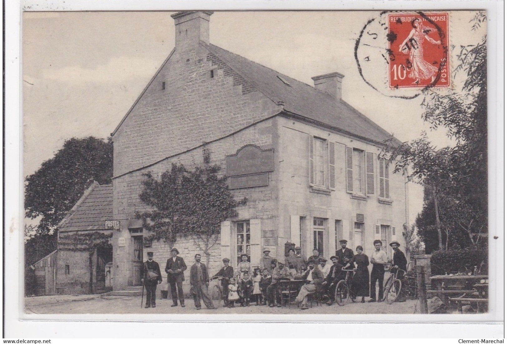 SAINT-GERMAIN-le-VASSON : Hotel De La Poste, Lemonnier - Tres Bon Etat - Otros & Sin Clasificación