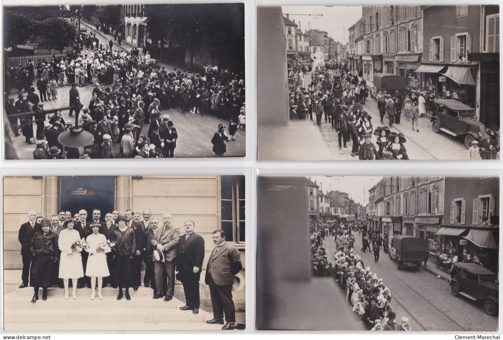 FONTENAY AUX ROSES : 13 CPA, (tramway, Pompiers, Fanfare, événement) - Très Bon état - Fontenay Aux Roses