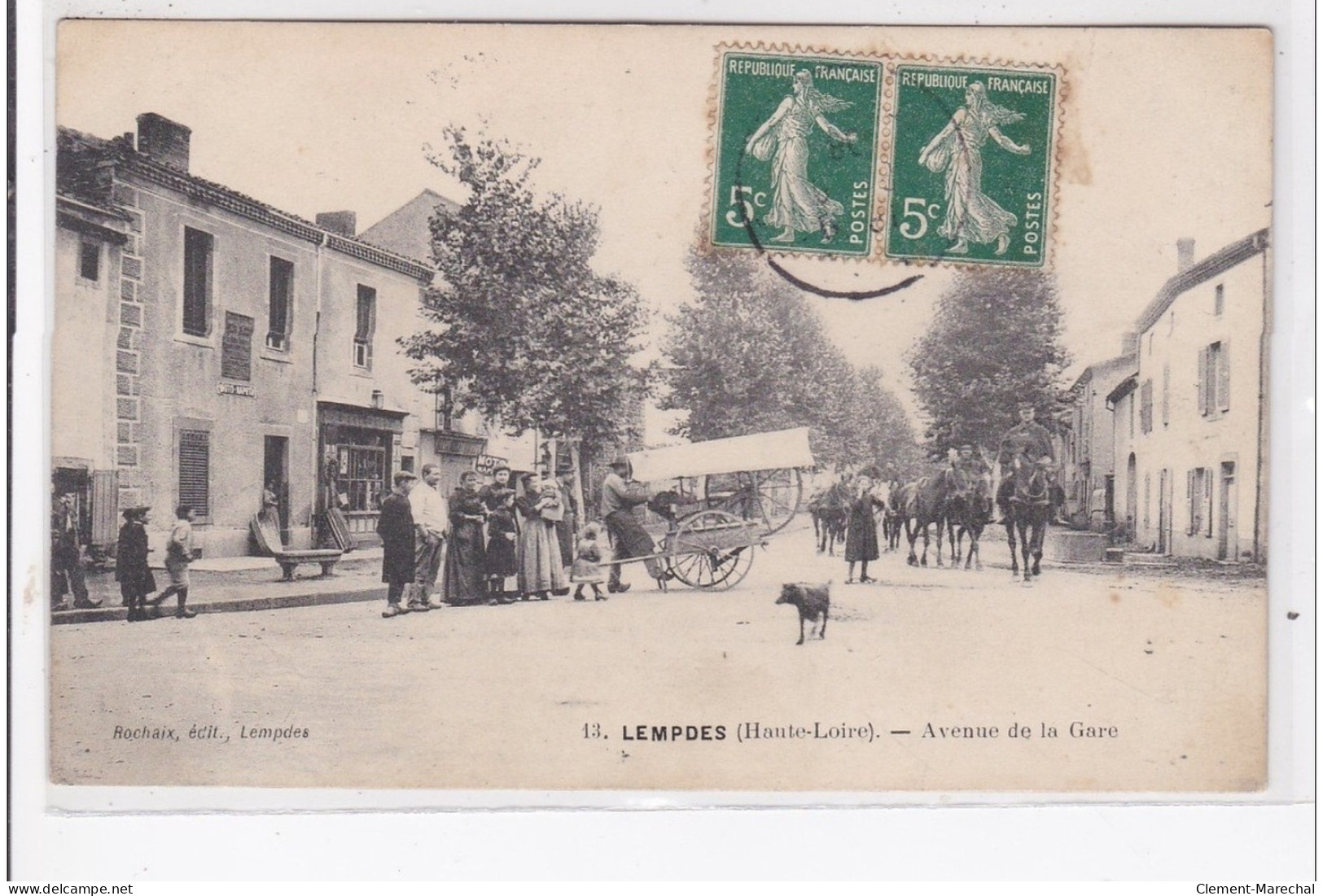 LEMPDES : Avenue De La Gare (remouleur) - Tres Bon Etat - Otros & Sin Clasificación