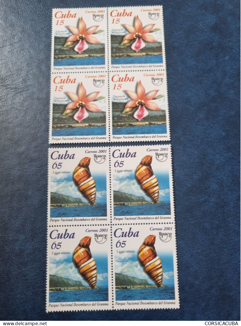 CUBA  NEUF  2001   AMERICA  UPAEP  //  PARFAIT  ETAT  //  1er  CHOIX  // - Nuevos