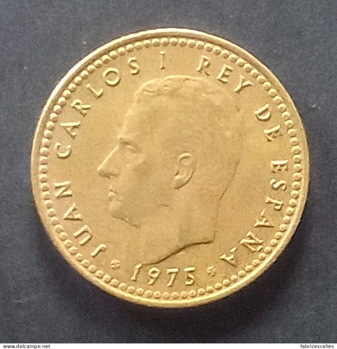 Espagne - Pièce De 1 Peseta 1975 (Juan Carlos I) - 1 Peseta