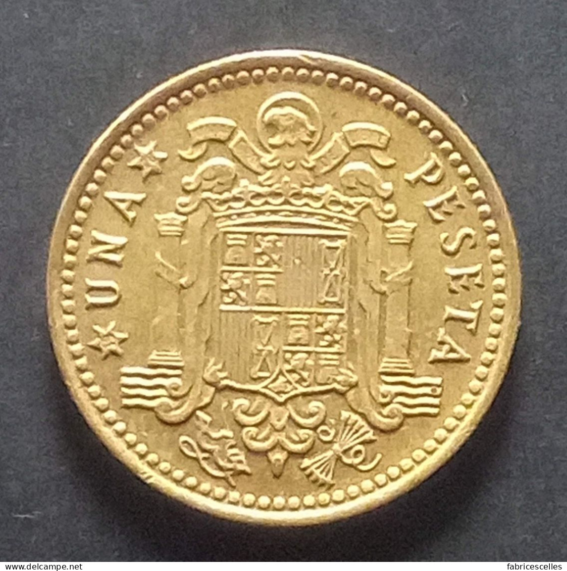 Espagne - Pièce De 1 Peseta 1975 (Juan Carlos I) - 1 Peseta