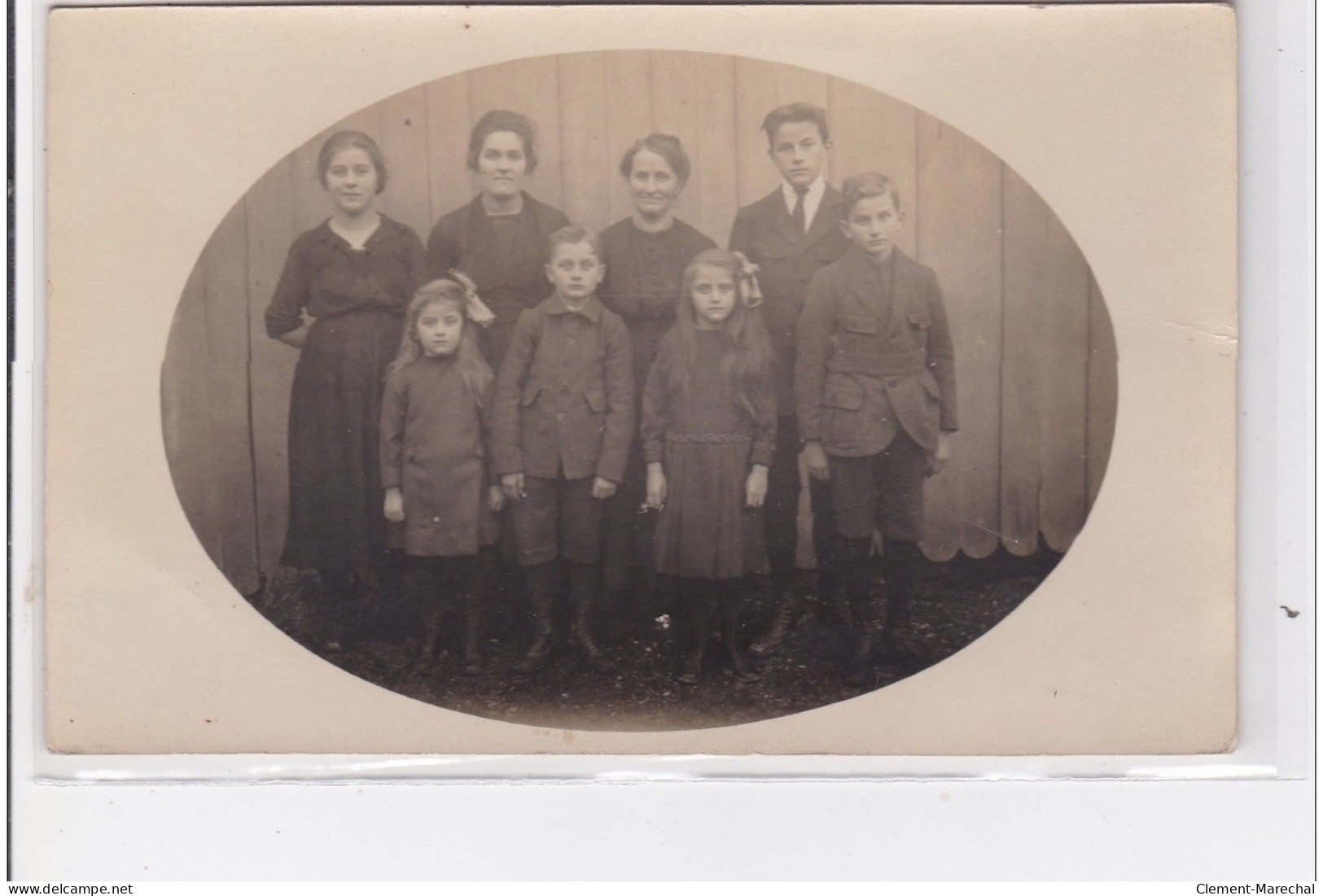 Forges De BOURGUIGNON : Carte Photo De La Famille Prenez Avant 1914 (photo Pheulpin à Pont De Roide) -BE - Other & Unclassified