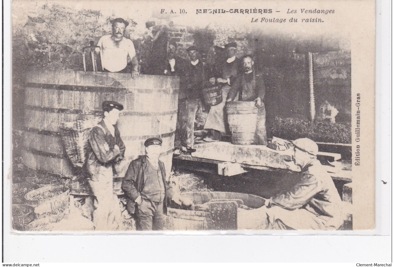 MESNIL CARRIERES - Les Vendages - Le Foulage Du Raisin (également Localisé à Rambouillet) - Très Bon état - Altri & Non Classificati