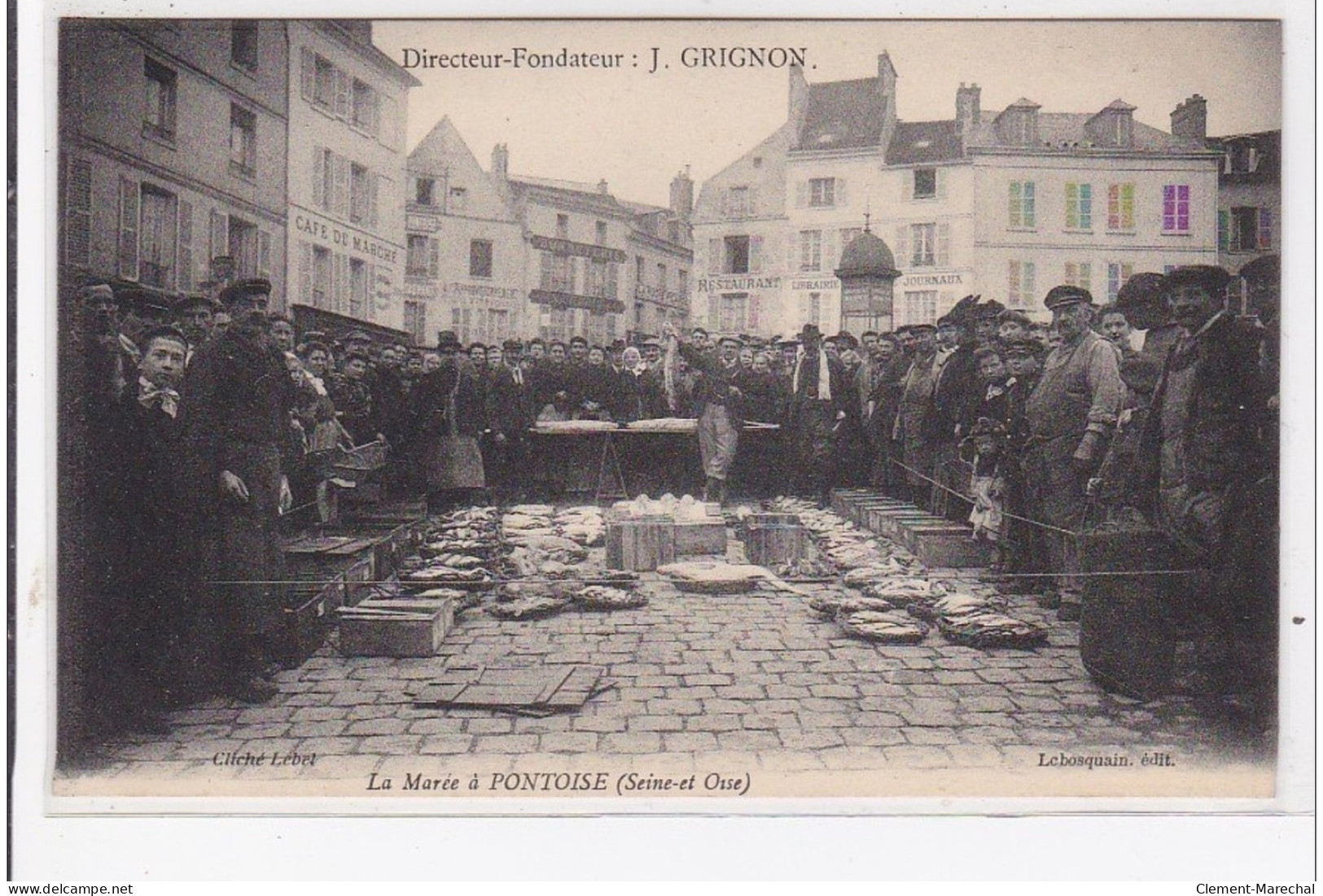 PONTOISE : La Marée à Pontoise - Très Bon état - Pontoise