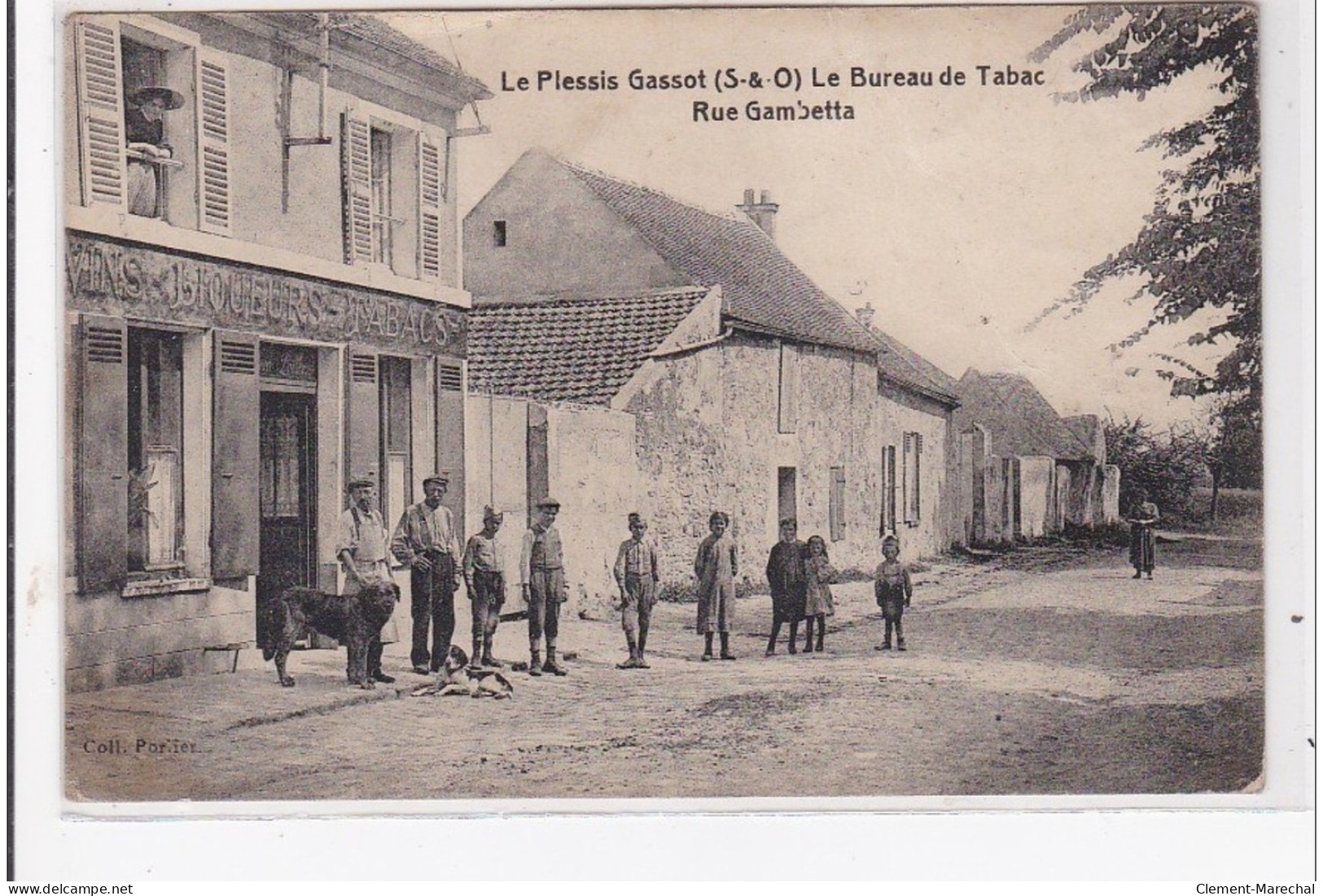 LE PLESSIS GASSOT : Le Bureau De Tabac Rue Gambetta - Très Bon état - Other & Unclassified