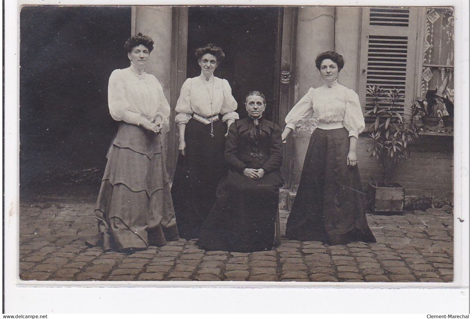 ROUEN : Lot De 4 Cartes Photos Des Messageries Générales Au 7 Rue Buffon - Très Bon état - Rouen