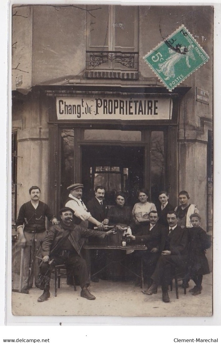 LEVALLOIS-PERRET : Rue Ernest Cognac, Chang. De Propriétaire, Apéritif - Très Bon état - Levallois Perret